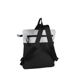 New Rebels Backham Los Angeles Black Grey Mini 7L Rolltop Rugzak Waterafstotend