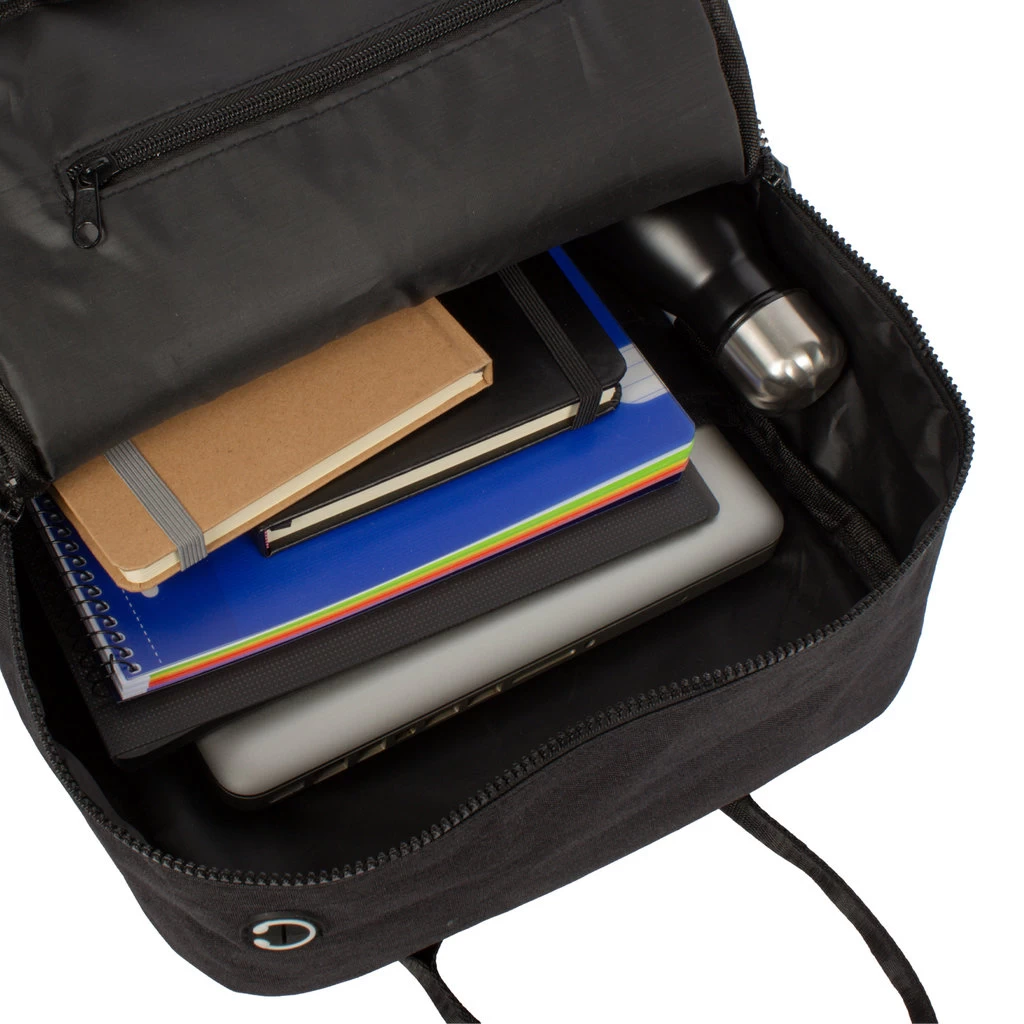 New Rebels ® Boyan - Lubbock Handel Backbag Recycled Nylon Black - Afbeelding 3