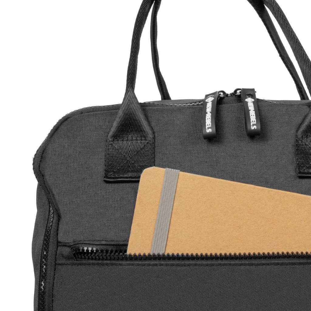 New Rebels ® Boyan - Lubbock Handel Backbag Recycled Nylon Black - Afbeelding 4
