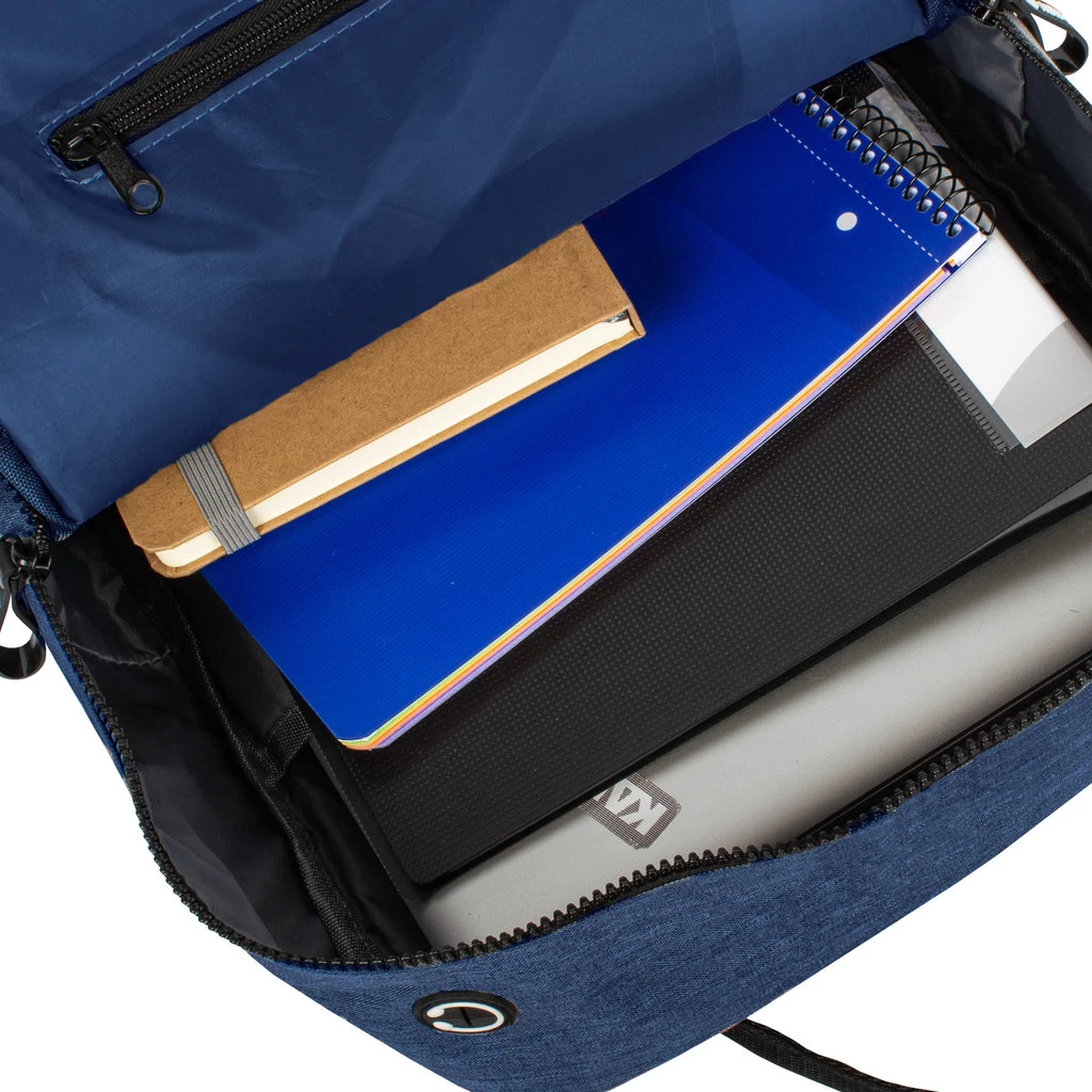 New Rebels ® Boyan - Lubbock Handel Backbag Recycled Nylon Navy - Afbeelding 3