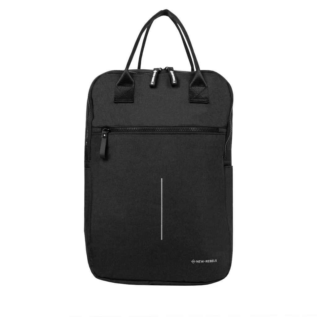 New Rebels ® Boyan - Lubbock Handel Backbag Recycled Nylon Black - Afbeelding 7