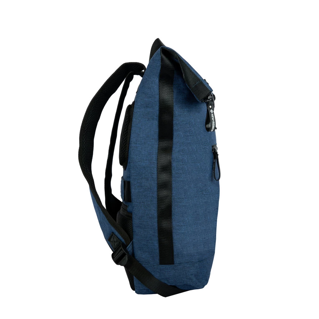New Rebels ® BoyanRolltop - Rugtas - Rugzak - 19 Liter - Navy Blue - Afbeelding 2