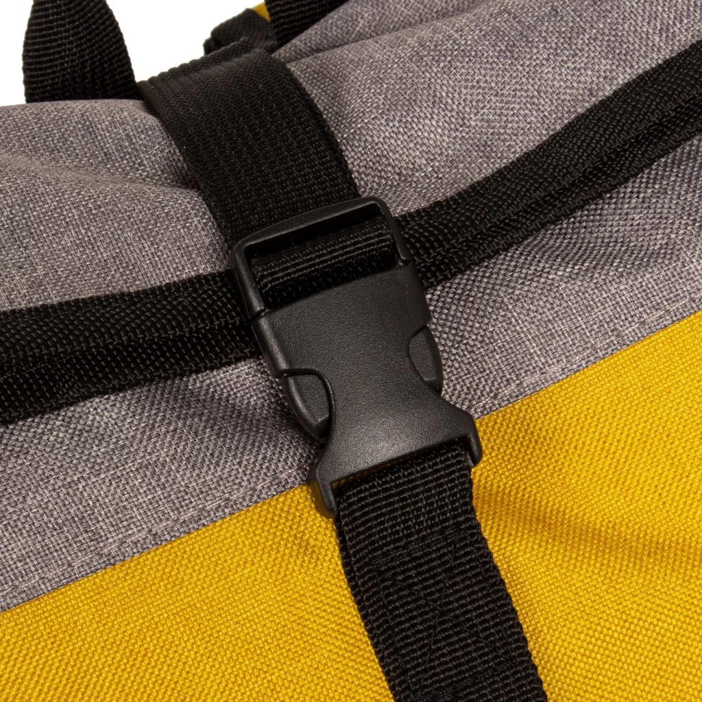 New Rebels ® Creek Roll Top Rugzak Occur/Anthracite VII | Rugtas - Afbeelding 4