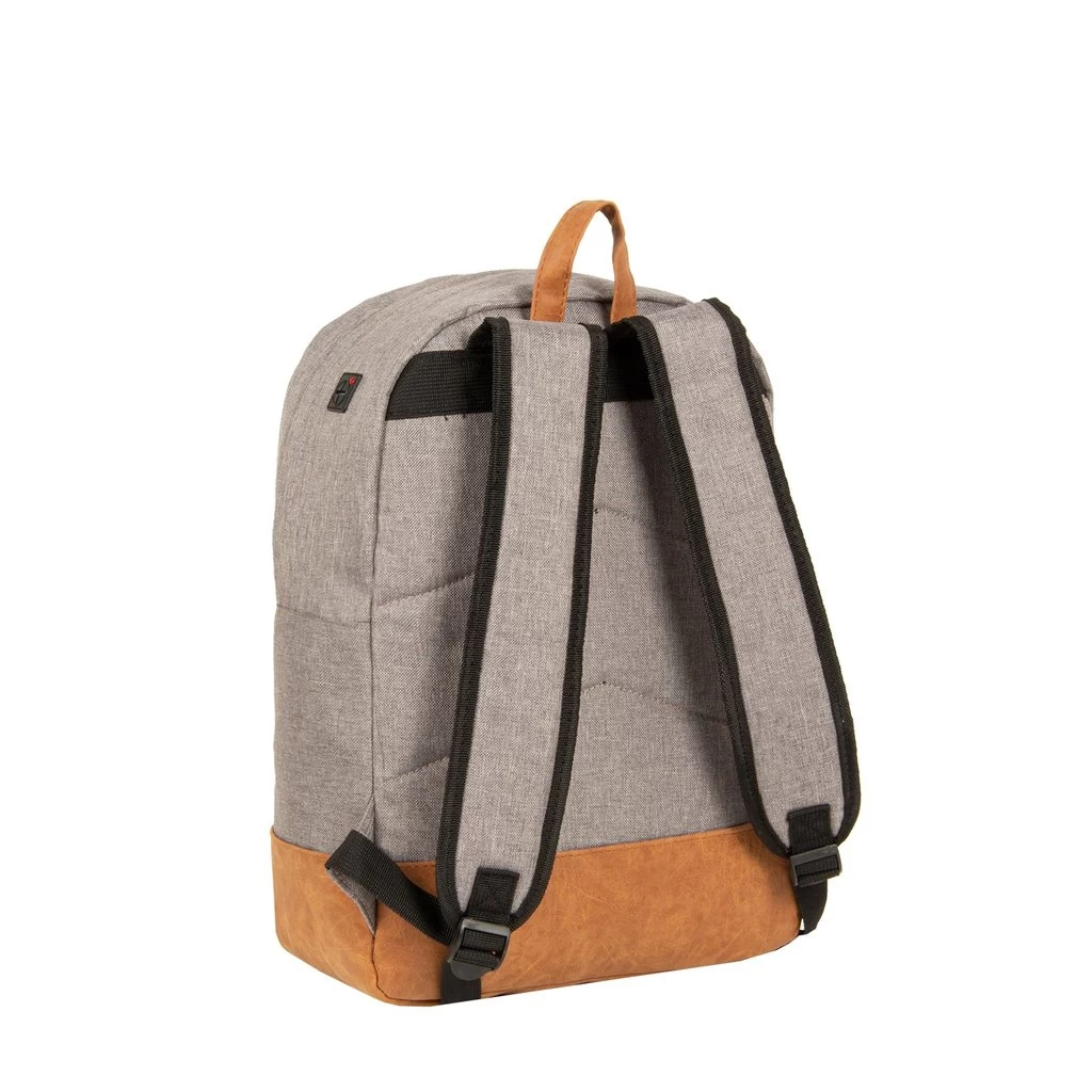 New Rebels ® Creek - Rugzak - Rugtas - 16L - Nylon - Antraciet Oranje - Afbeelding 2