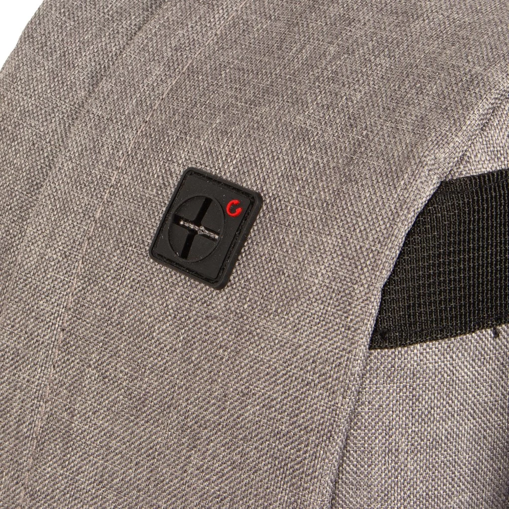 New Rebels ® Creek - Rugzak - Rugtas - 16L - Nylon - Antraciet Oranje - Afbeelding 6