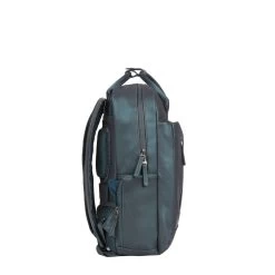 New Rebels ® Harper 1 - Rugzak - Laptoptas - Rugtas - 9 Liter - Donker Groen - Metallic