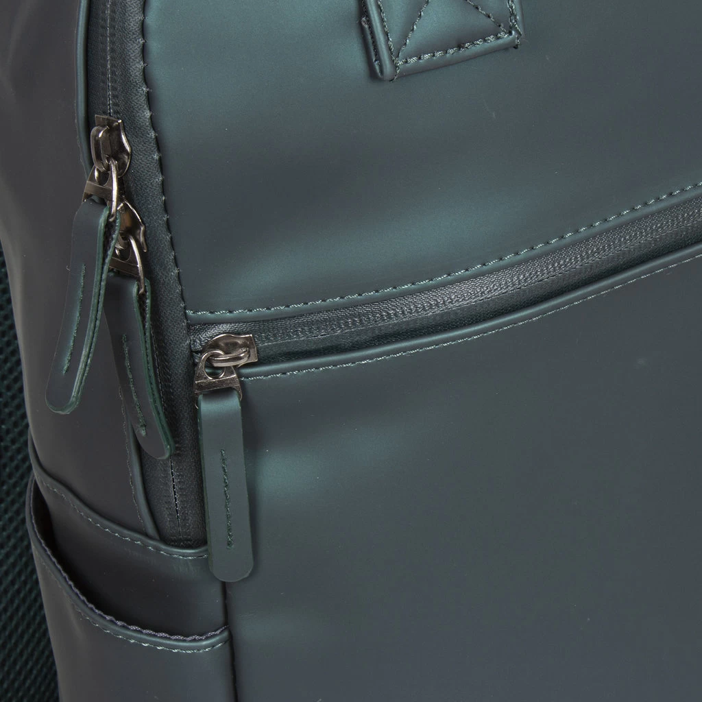 New Rebels ® Harper3- Rugtas - Waterafstotend - Laptoptas 14 Inch -12 Liter - Waterproof Rugzak - Groen - Afbeelding 2