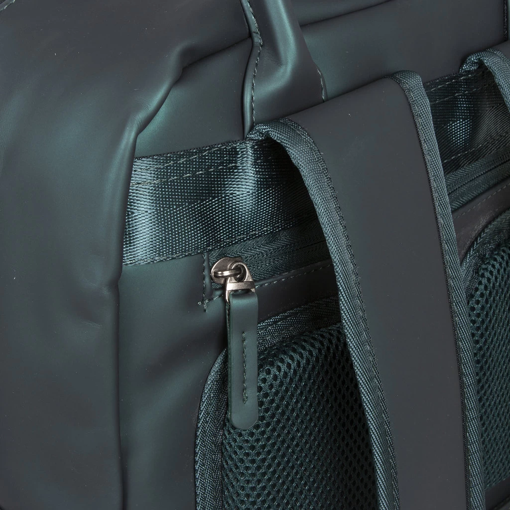 New Rebels ® Harper3- Rugtas - Waterafstotend - Laptoptas 14 Inch -12 Liter - Waterproof Rugzak - Groen - Afbeelding 5