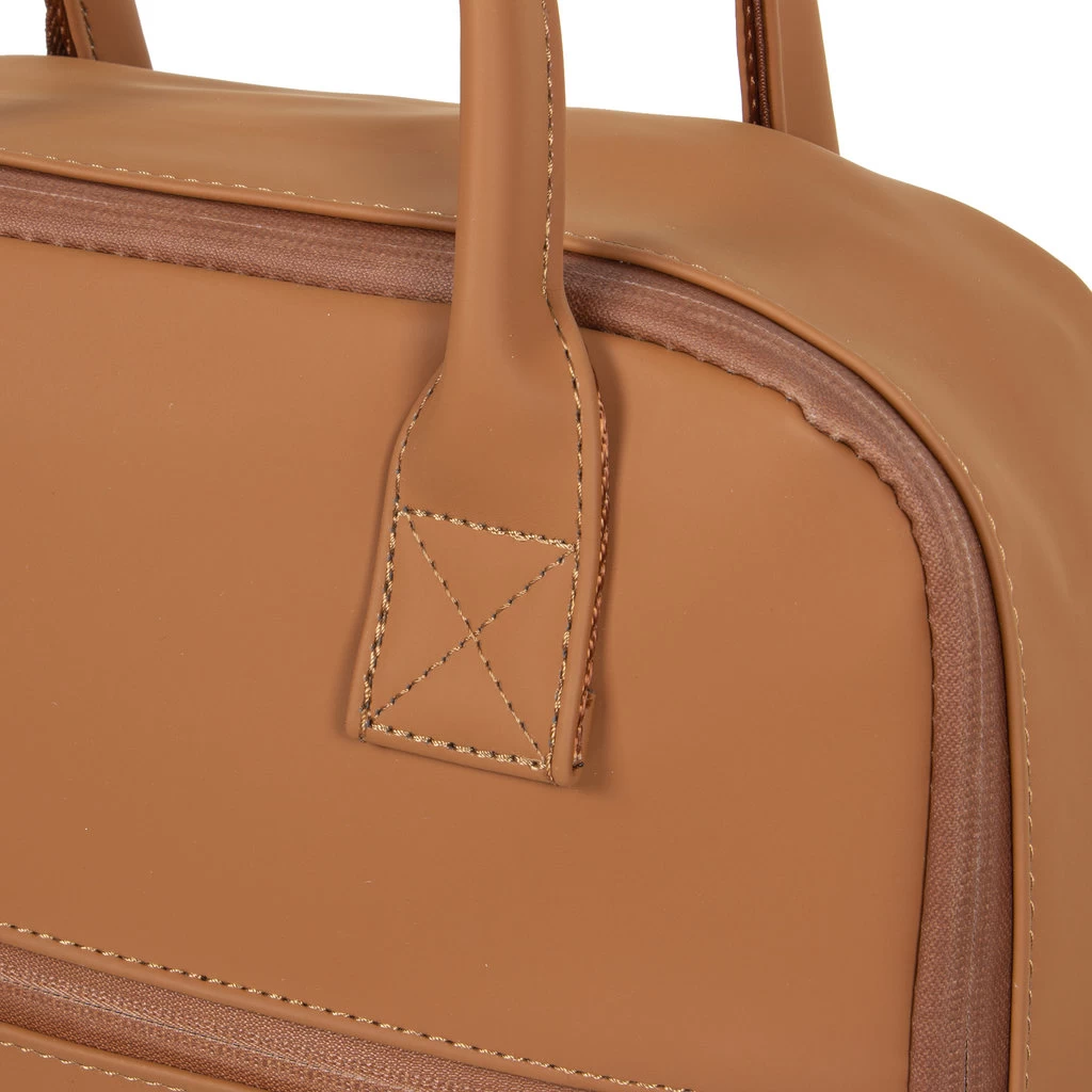 New Rebels ® Harper3- Rugtas - Waterafstotend - Laptoptas 14 Inch -12 Liter - Waterproof Rugzak - Cognac - Afbeelding 4
