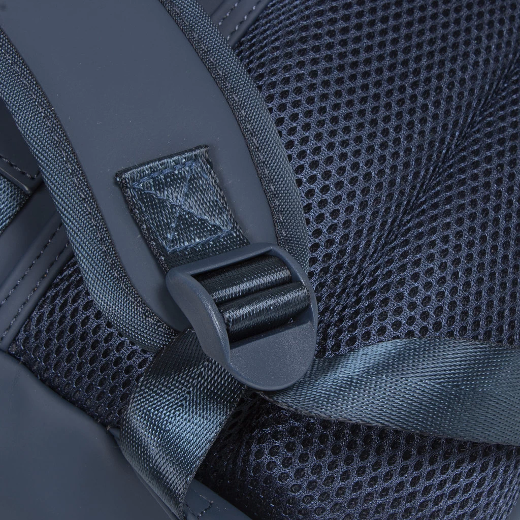 New Rebels ® Harper3- Rugtas - Waterafstotend - Laptoptas 14 Inch -12 Liter - Waterproof Rugzak - Navy Blauw - Afbeelding 8