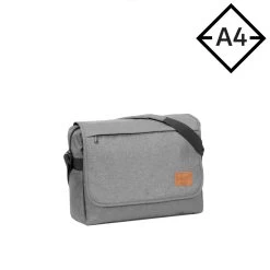 New Rebels ®Heaven 26 - Large - SchoudertasLaptoptas 15,6 -A4 -Grijs