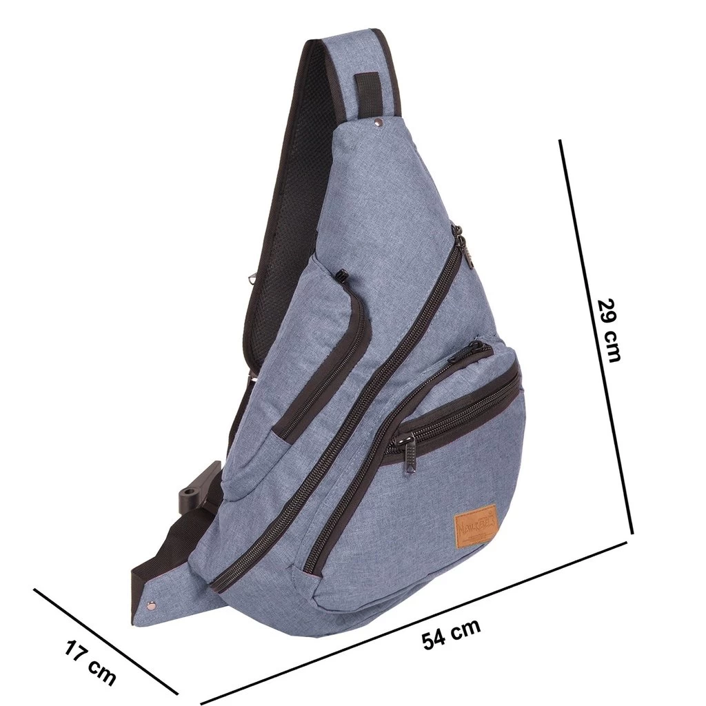 New Rebels ® Heaven Crossover Rugzak Soft Blue XXI | Rugtas - Afbeelding 7