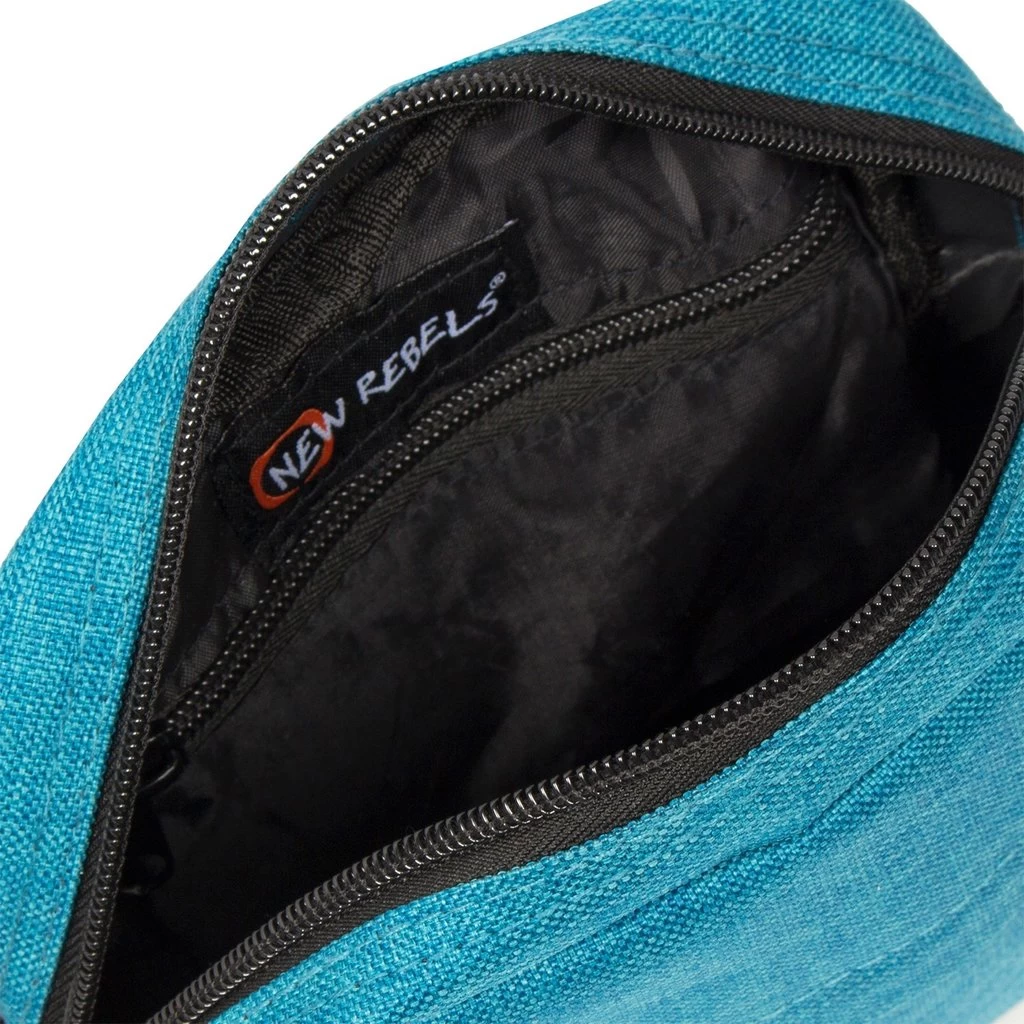 New Rebels ® Heaven V - Schoudertas - Crossbody - Polyester -Aquablauw - Afbeelding 3