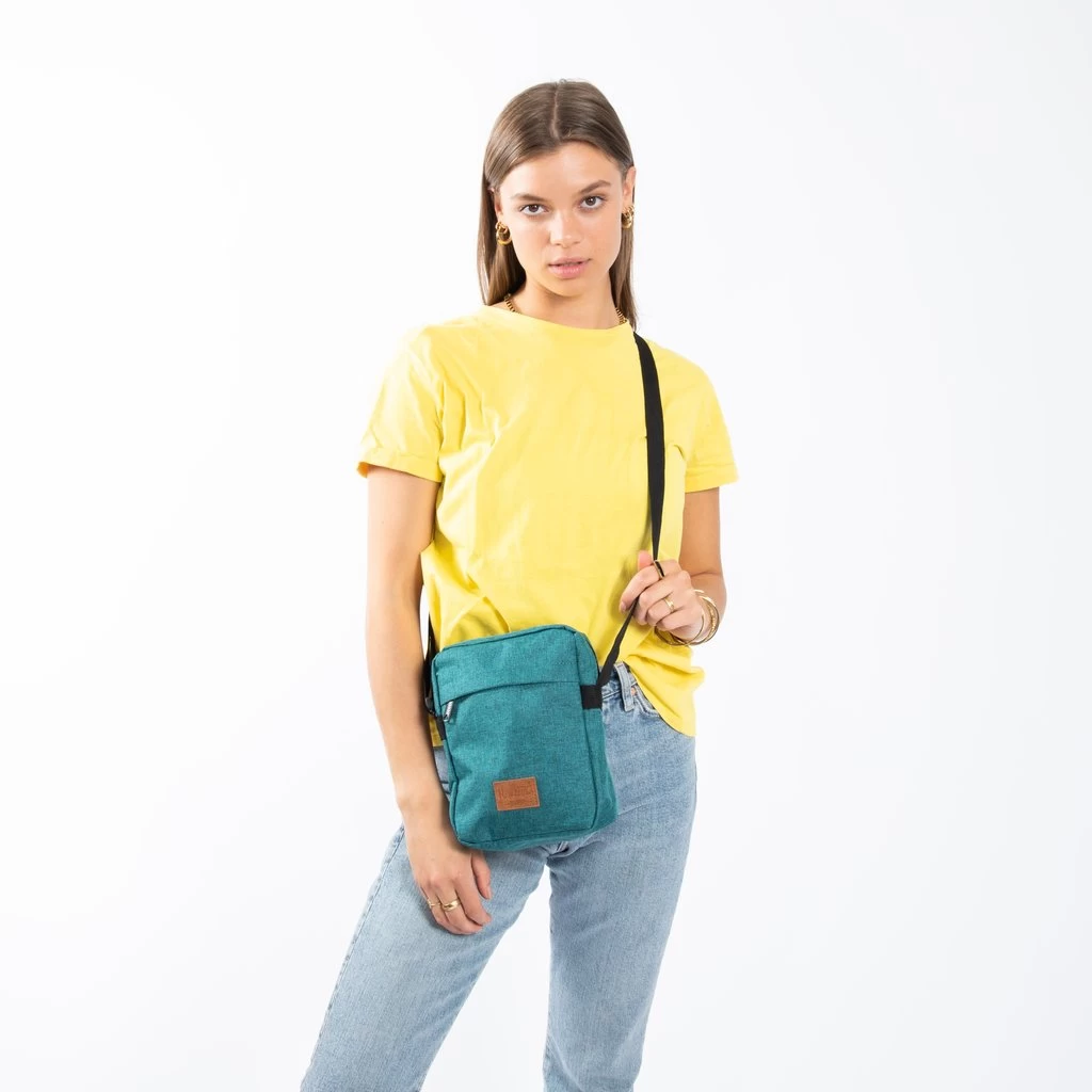 New Rebels ® Heaven V - Schoudertas - Crossbody - Polyester -Antraciet - Afbeelding 5