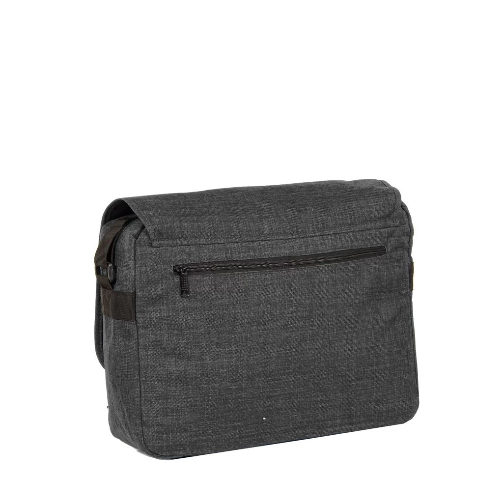 New Rebels ® Heaven26 - Large SchoudertasLaptoptas 15,6 -A4Zwart - Afbeelding 2