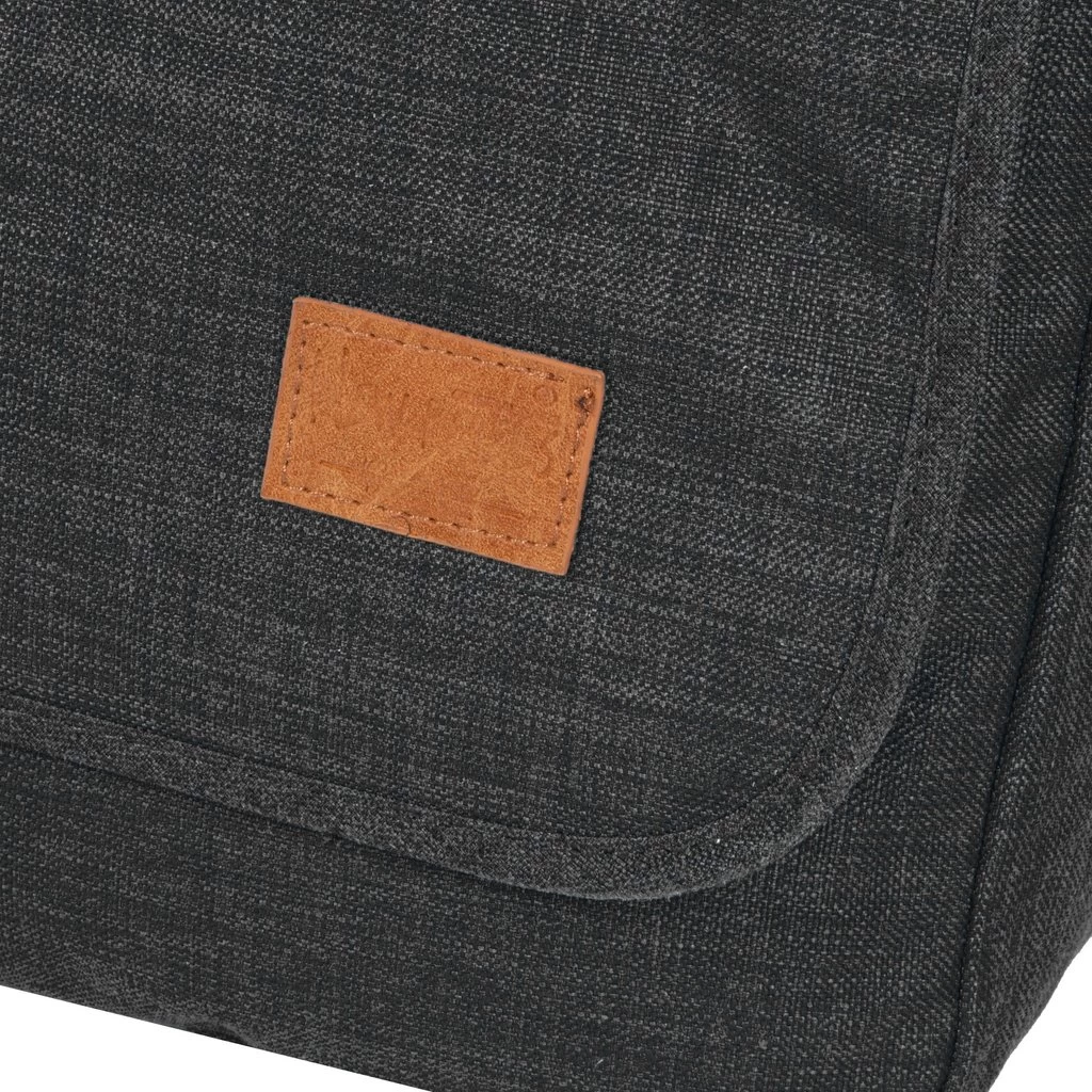 New Rebels ® Heaven26 - Large SchoudertasLaptoptas 15,6 -A4Zwart - Afbeelding 4