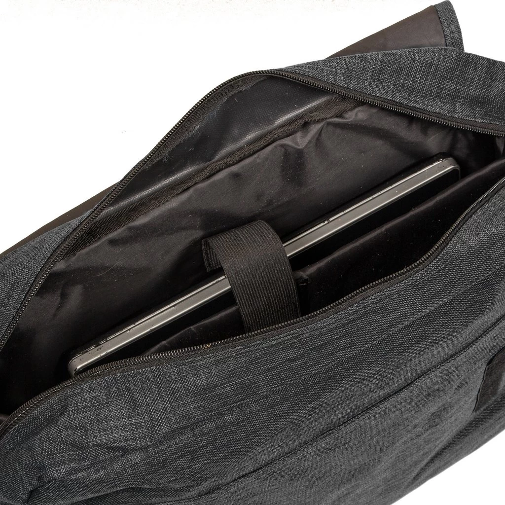 New Rebels ® Heaven26 - Large SchoudertasLaptoptas 15,6 -A4Zwart - Afbeelding 7