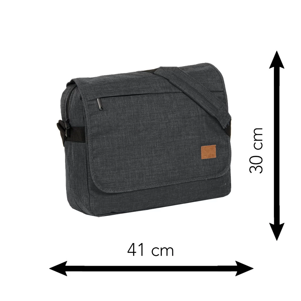 New Rebels ® Heaven26 - Large SchoudertasLaptoptas 15,6 -A4Zwart - Afbeelding 9