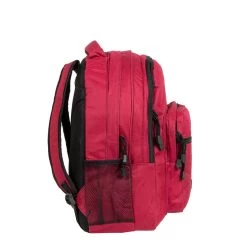 New Rebels ® Katschberg - Schooltas - Laptopvak - Burgundy - Rugzak - Rugtas