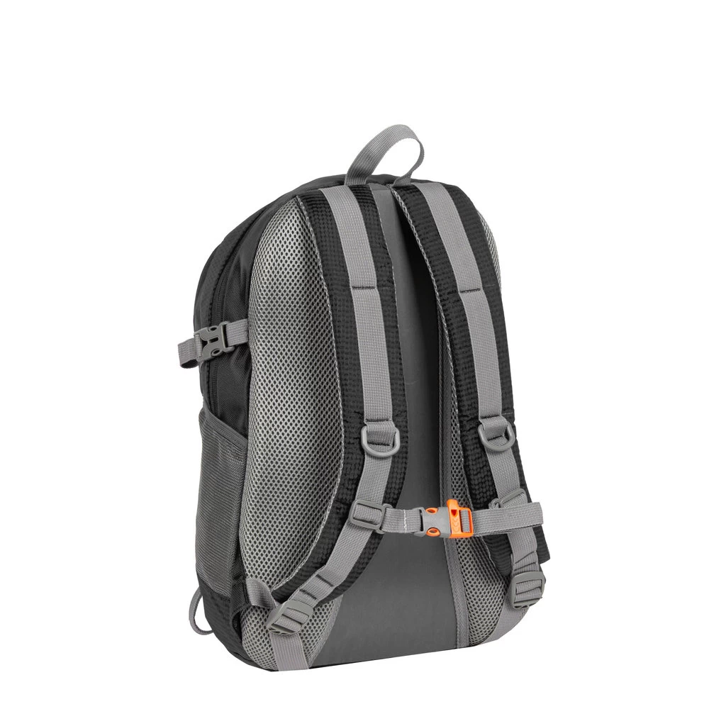 New Rebels ® Kinley - Rugtas - Schooltas - Vrijetijdstas - 28 Liter - Nylon - Zwart - Afbeelding 2