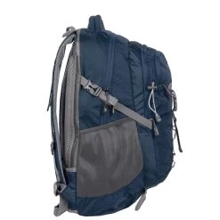 New Rebels ® Kinley - Rugtas - Schooltas - Vrijetijdstas - 48 Liter - Nylon - Navy Blauw