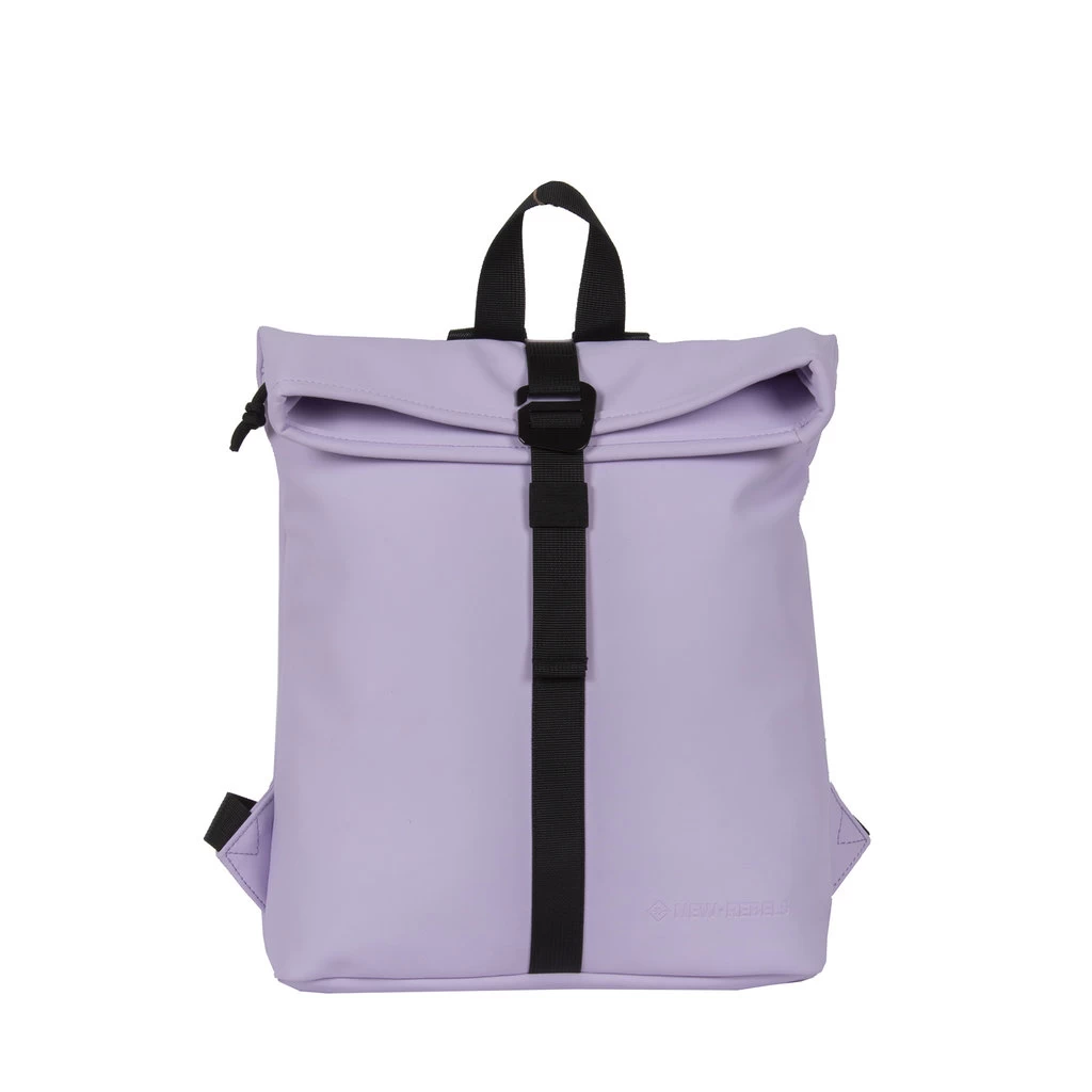 New Rebels Mart Los Angeles Lila 7L Rugtas Rolltop Waterafstotend - Afbeelding 8
