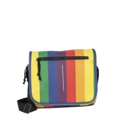 New Rebels ® Mart - Regenboog -A5 - Flapover - Schoudertas - 6L