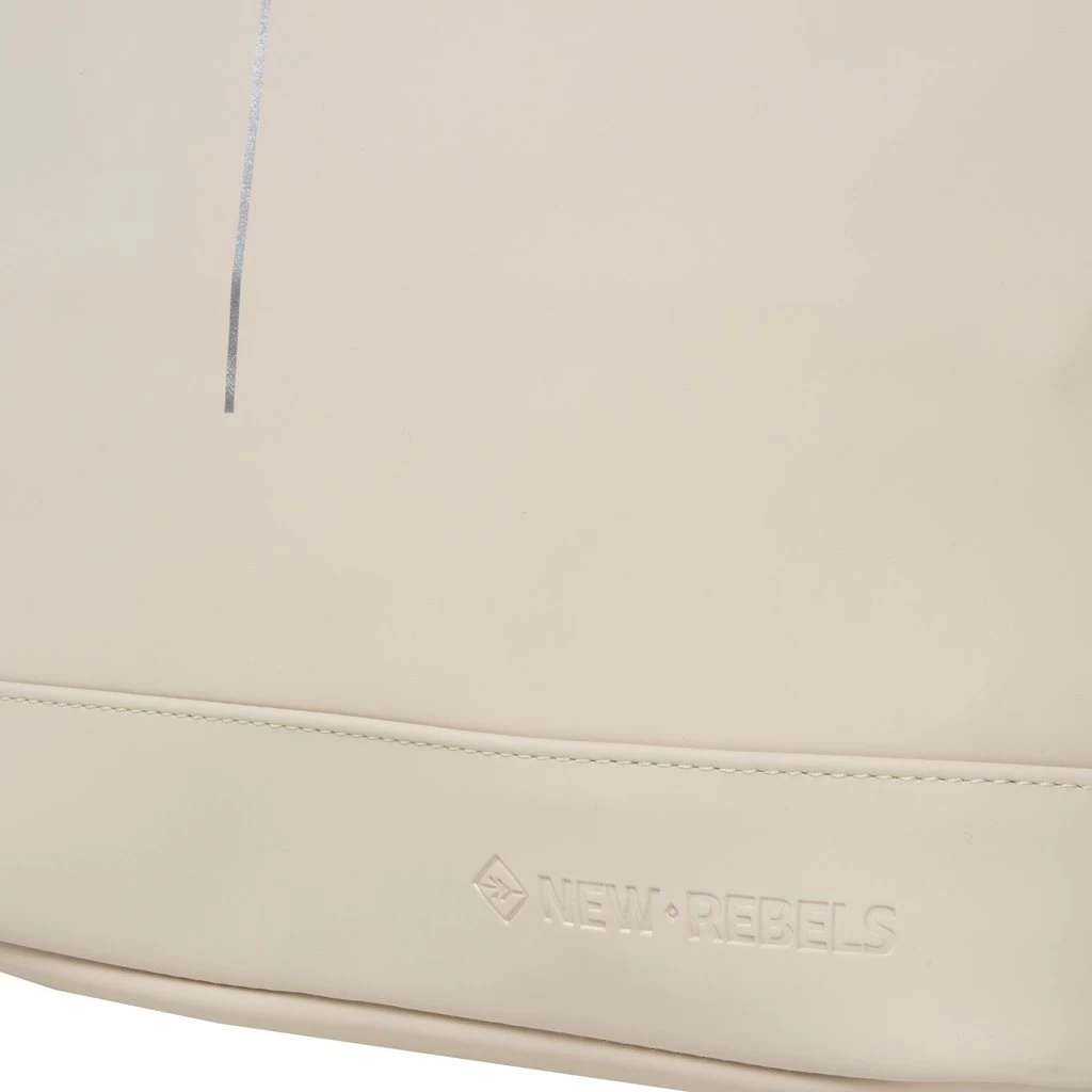 New Rebels ® Mart - Rolltop - Rugtas - Waterafstotend - Beige - Large II - Rugzak - Afbeelding 3