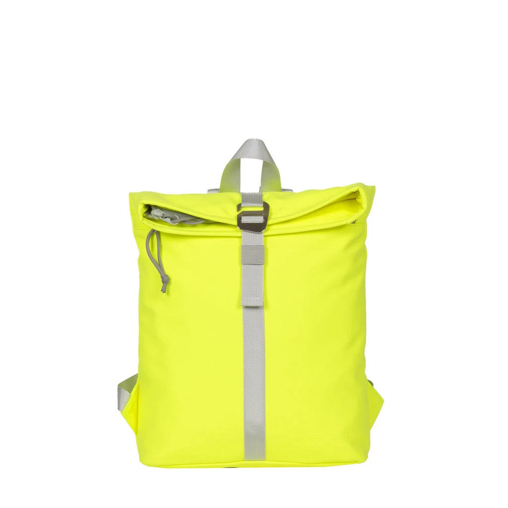 New Rebels Mart - Rolltop - Rugtas - Waterafstotend - GeelNeon- Small - Rugzak