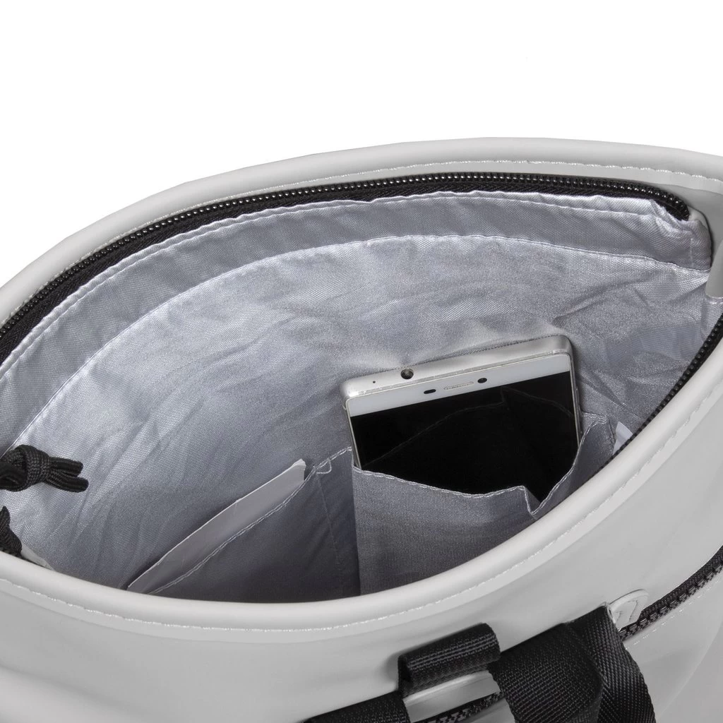 New Rebels ® Mart - Rolltop - Rugtas - Waterafstotend - Lichtgrijs - Small II - Rugzak - Afbeelding 6