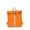 New Rebels ® Mart - Rolltop - Rugtas - Waterafstotend - OranjeNeon- Small - Rugzak
