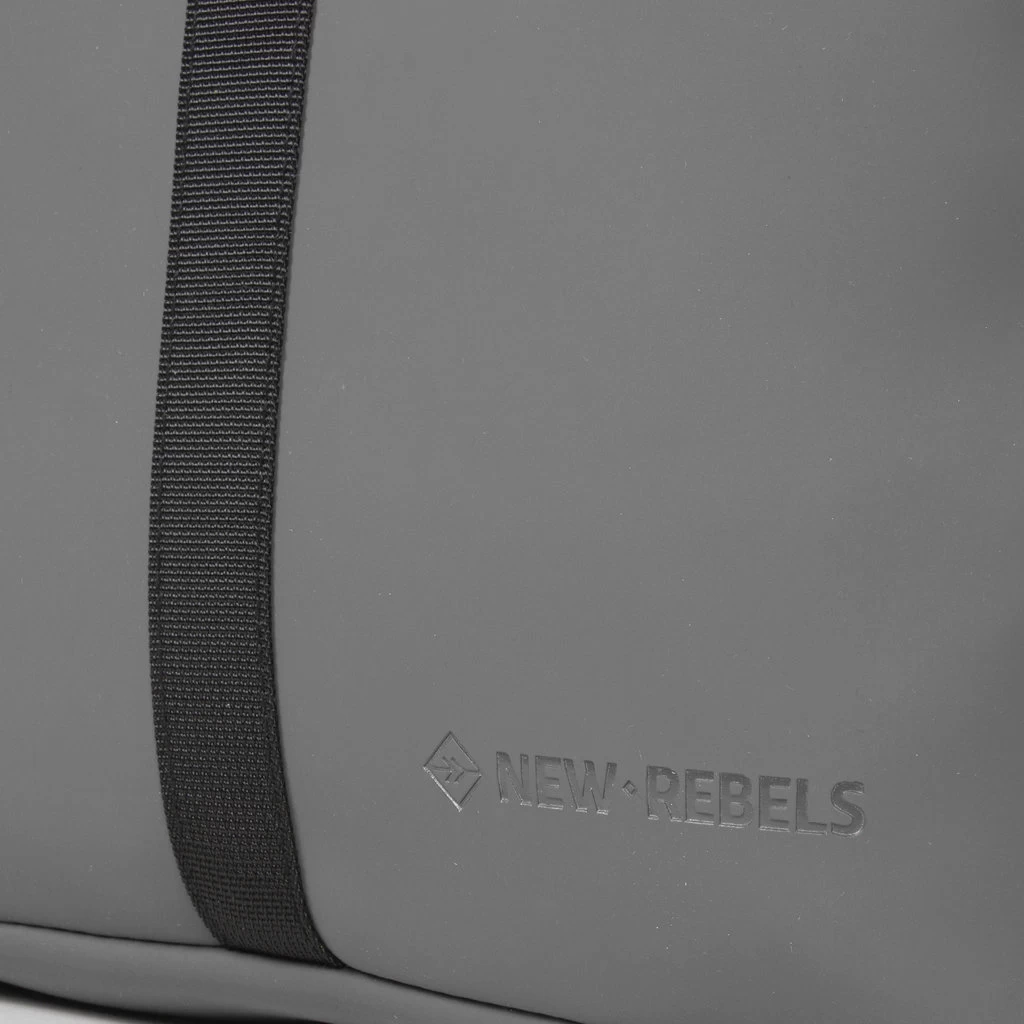 New Rebels ® Mart - Rolltop - Rugzak - Waterafstotend - Antraciet Grijs- Small II - Rugtas - Afbeelding 6