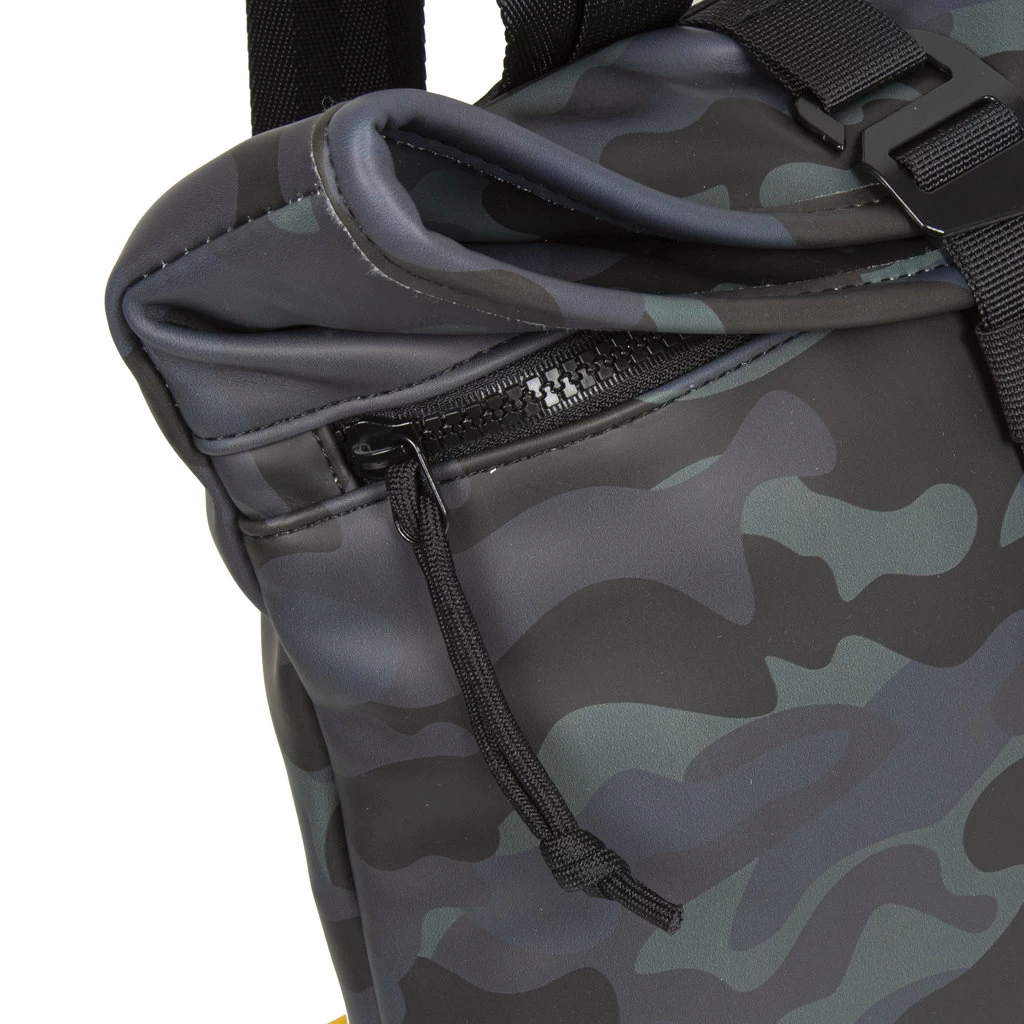 New Rebels ® Mart - Rolltop - Rugzak - Waterafstotend - Camouflage Army Dark - Small II - Rugtas - Afbeelding 6