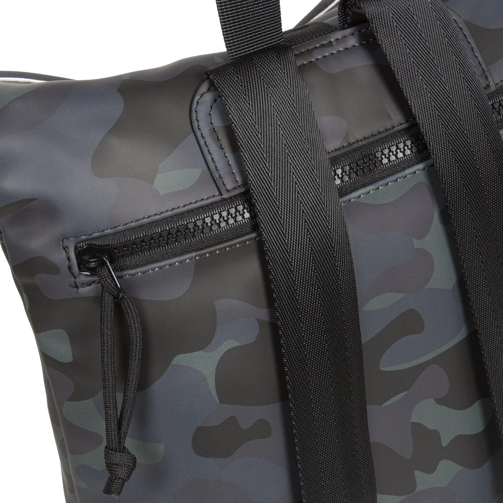 New Rebels ® Mart - Rolltop - Rugzak - Waterafstotend - Camouflage Army Dark - Small II - Rugtas - Afbeelding 7
