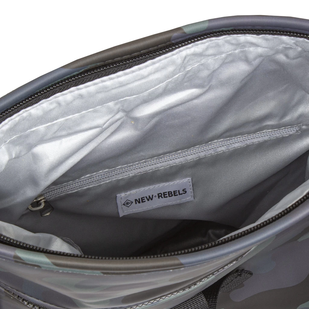 New Rebels ® Mart - Rolltop - Rugzak - Waterafstotend - Camouflage Army Dark - Small II - Rugtas - Afbeelding 8