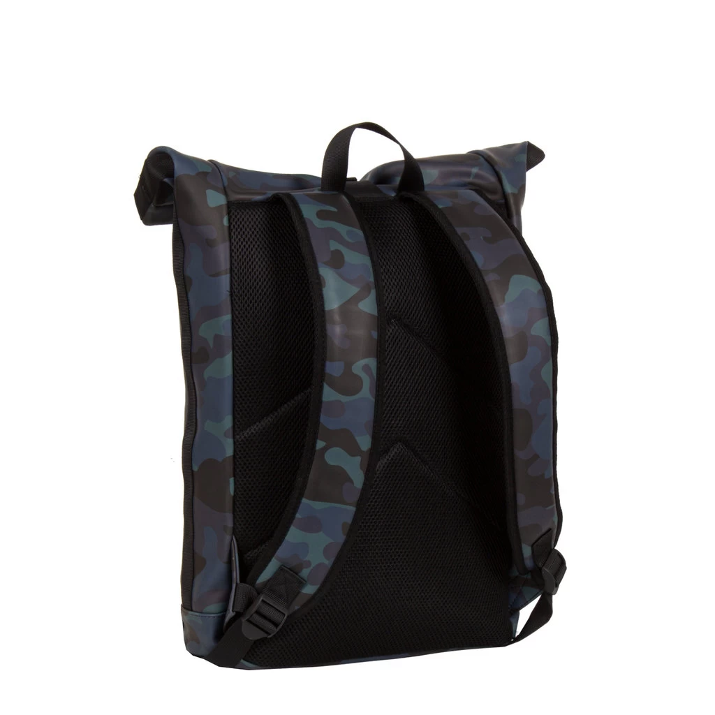 New Rebels ® Mart - Rolltop - Rugzak - Waterafstotend - Camouflage Army Dark - Large II - Rugtas