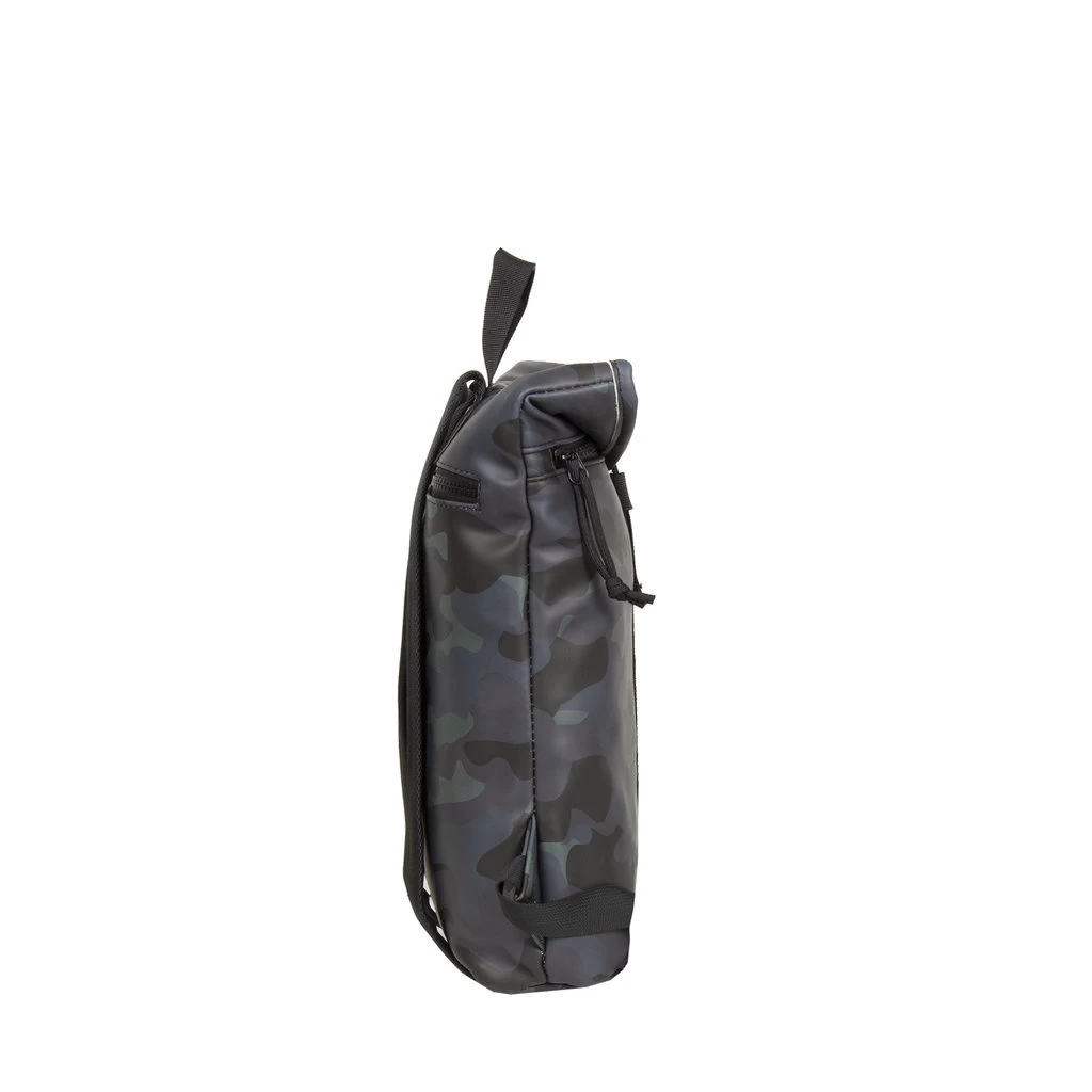 New Rebels ® Mart - Rolltop - Rugzak - Waterafstotend - Camouflage Army Dark - Small II - Rugtas