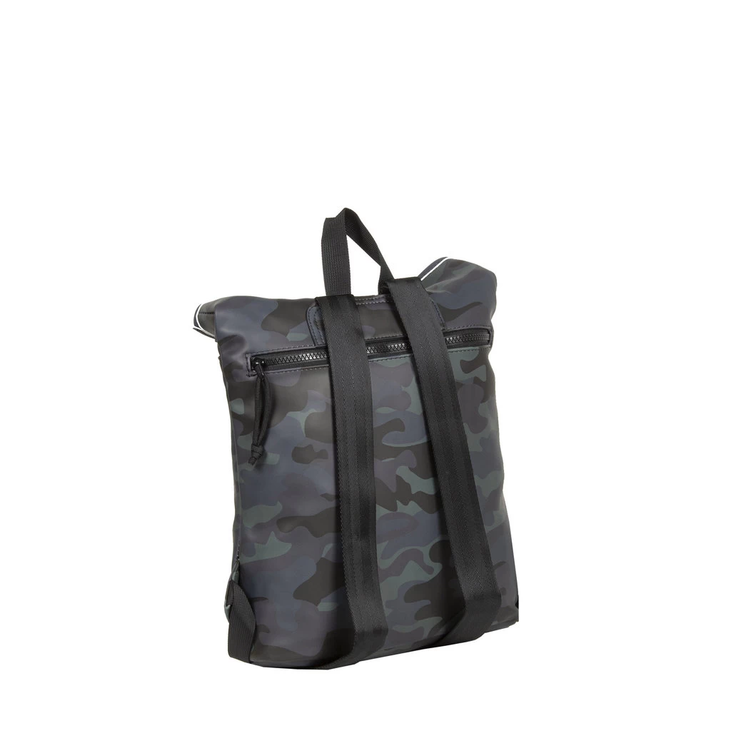 New Rebels ® Mart - Rolltop - Rugzak - Waterafstotend - Camouflage Army Dark - Small II - Rugtas - Afbeelding 2