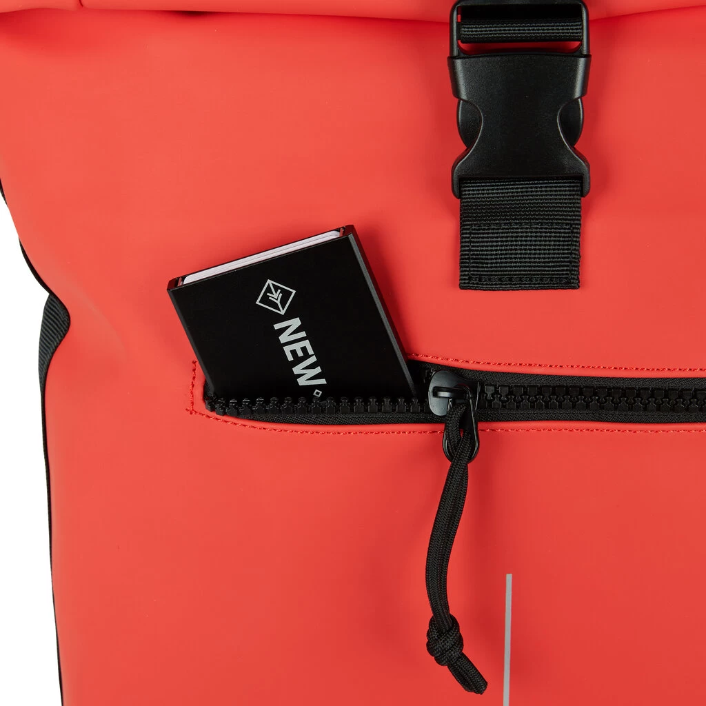 New Rebels ® Mart - Rolltop - Rugzak - Waterafstotend- Rusty Red - Large II - Rugtas - Afbeelding 4