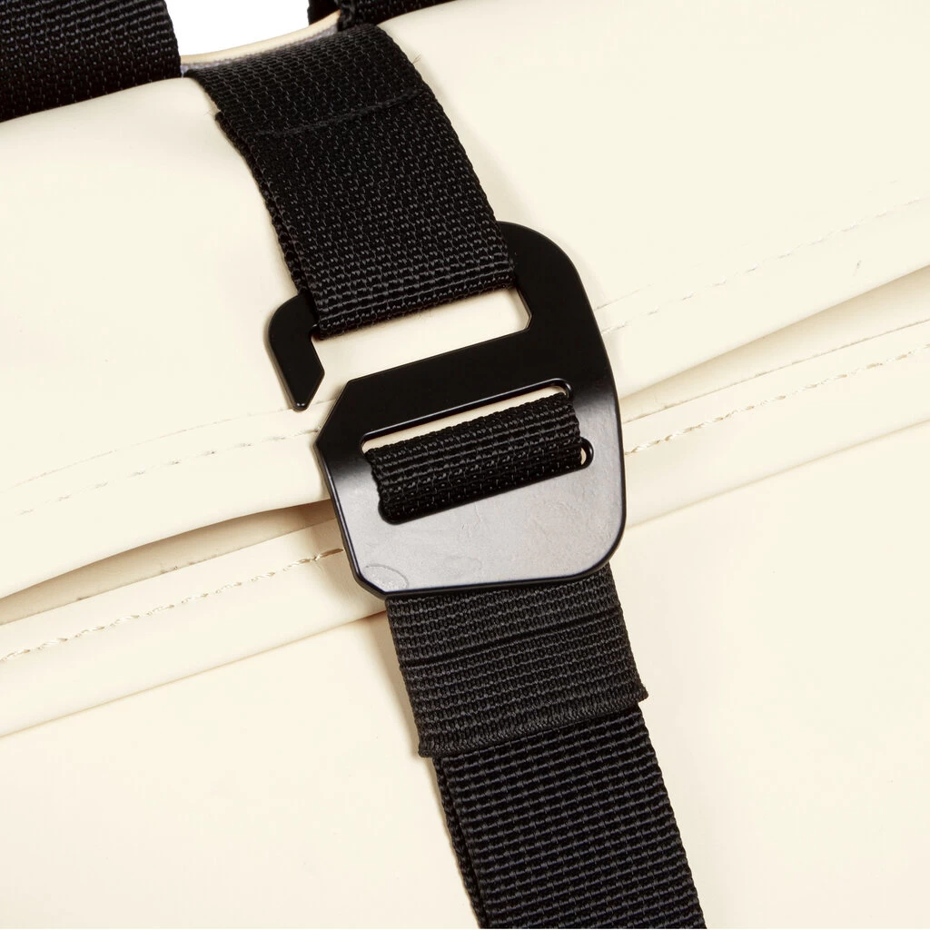 New Rebels ® Mart - Rolltop - Rugzak - Waterafstotend - Wit- Small II - Rugtas - Afbeelding 2