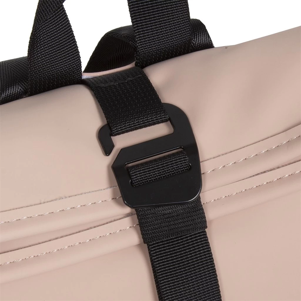 New Rebels ® Mart - Rolltop - Rugzak - Waterafstotend - Zacht Roze - Small II - Rugtas - Afbeelding 3