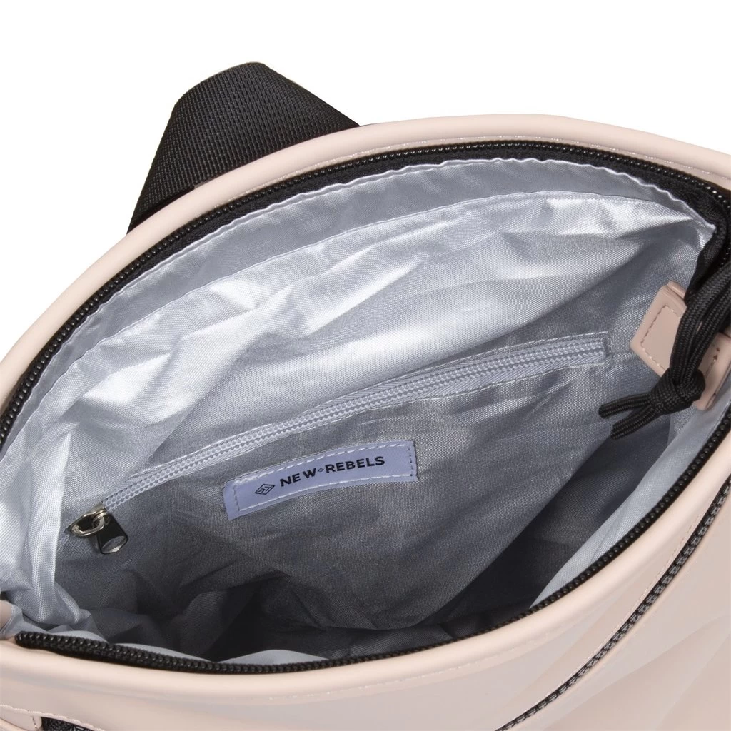 New Rebels ® Mart - Rolltop - Rugzak - Waterafstotend - Zacht Roze - Small II - Rugtas - Afbeelding 8