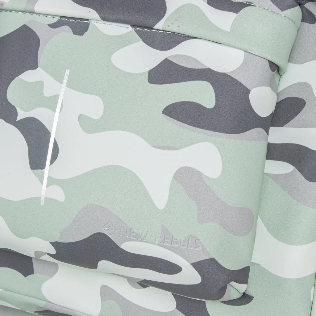 New Rebels ® Mart - Rugtas - Waterafstotend - Army Camouflage Mint IV - Rugzak - Afbeelding 7