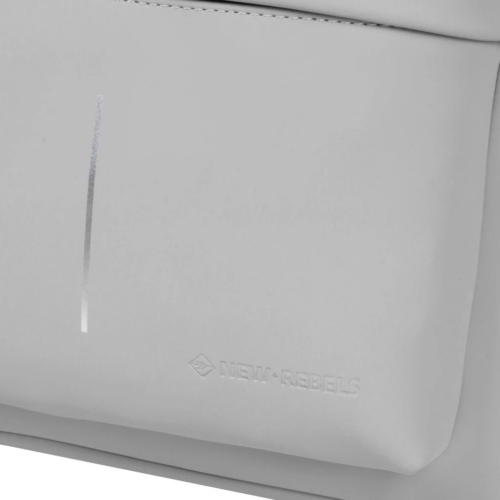 New Rebels ® Mart - Rugzak - Waterafstotend - Lichtgrijs Iv - 28X16X39CM - Rugtas - Afbeelding 3