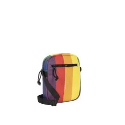 New Rebels ® Mart - Schoudertas - Crossbody Tas -Top Zip - Regenboog