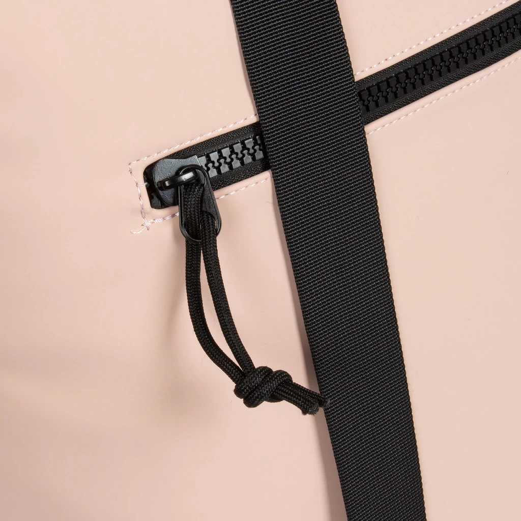 New Rebels ® Mart - Top Zip - Waterafstotend -Rugtas - Laptoptas 13,3 Inch. - Shopper - Zacht Roze - Afbeelding 7