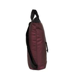 New Rebels ® Mart - Top Zip - Waterafstotend -Rugtas - Laptoptas 14Inch. - Shopper - Metallic Burgundy