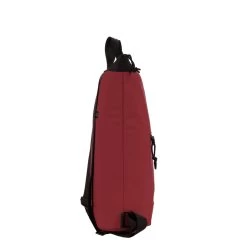 New Rebels ® Mart - Top Zip - Waterafstotend -Rugtas - Laptoptas 14Inch. - Shopper - Burgundy