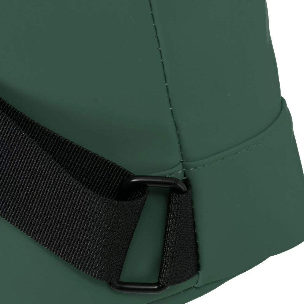 New Rebels ® Mart - Top Zip - Waterafstotend -Rugtas - Laptoptas 14Inch. - Shopper -Donker Groen - Afbeelding 4