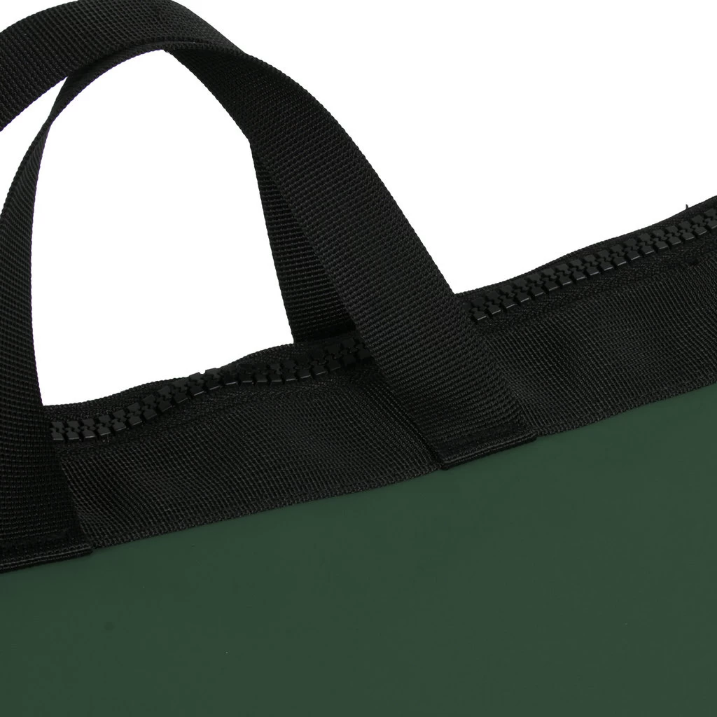 New Rebels ® Mart - Top Zip - Waterafstotend -Rugtas - Laptoptas 14Inch. - Shopper -Donker Groen - Afbeelding 7
